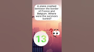 Travel puzzle: A plane crashed...Riddle 124 #challenge #quiz