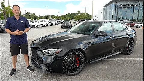 Is the 2024 Mercedes AMG C63 S E the BEST new luxury performance sedan with no V8?