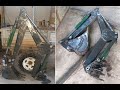 Retroescavadora para tractor , homemade backhoe project 2ª parte