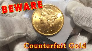 Counterfeit Coin? How to spot a Counterfeit Gold Coin