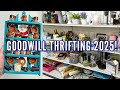 🛍GOODWILL THRIFT SHOPPING IN 2025! | DID I START A NEW COLLECTION? | THRIFTING &amp; HAUL!