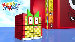 Looking for Numberblocks 1000! 👀 Is it Bigger Than Everything?!