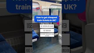 How to get a cheapest ticket in UK 🇬🇧 #travel #london #train #ticket screenshot 2