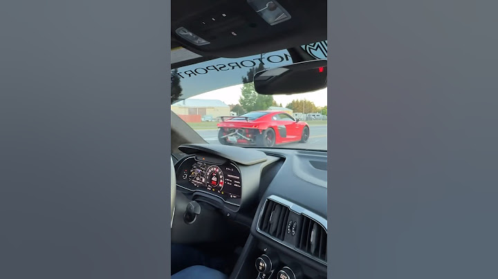 Gintani twin turbo Audi R8 going crazy #gintani #audir8