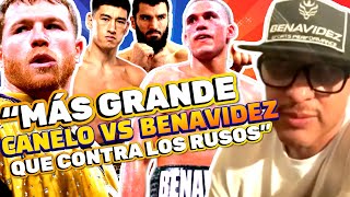 La razón por la que BENAVIDEZ prefiere la pelea con CANELO que con BETERBIEV o BIVOL