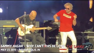 Sammy Hagar singing "Why Can't This Be Love" in Indianapolis, Indiana on Mat 23, 2019