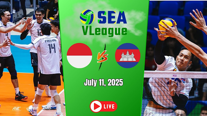 Indonesia 🇮🇩 vs 🇰🇭 Cambodia | 5th Sea V League Mens Volleyball Leg 1 | Candon City, Ilocos Sur