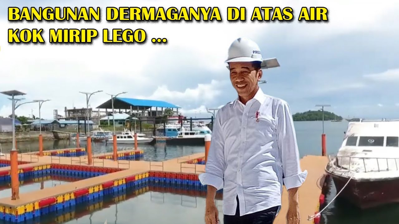 DERMAGA KOK NGAPUNG, Dibangun Diatas Air Biar Kenapa