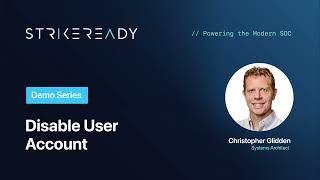 Demo - Disabling User Account In Reaction To Dark Web Alert