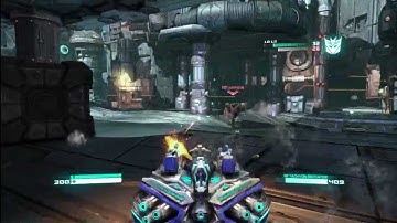 Transformers Fall of Cybertron Demo: Team Deathmatch (Infiltrator) [1080 HD]