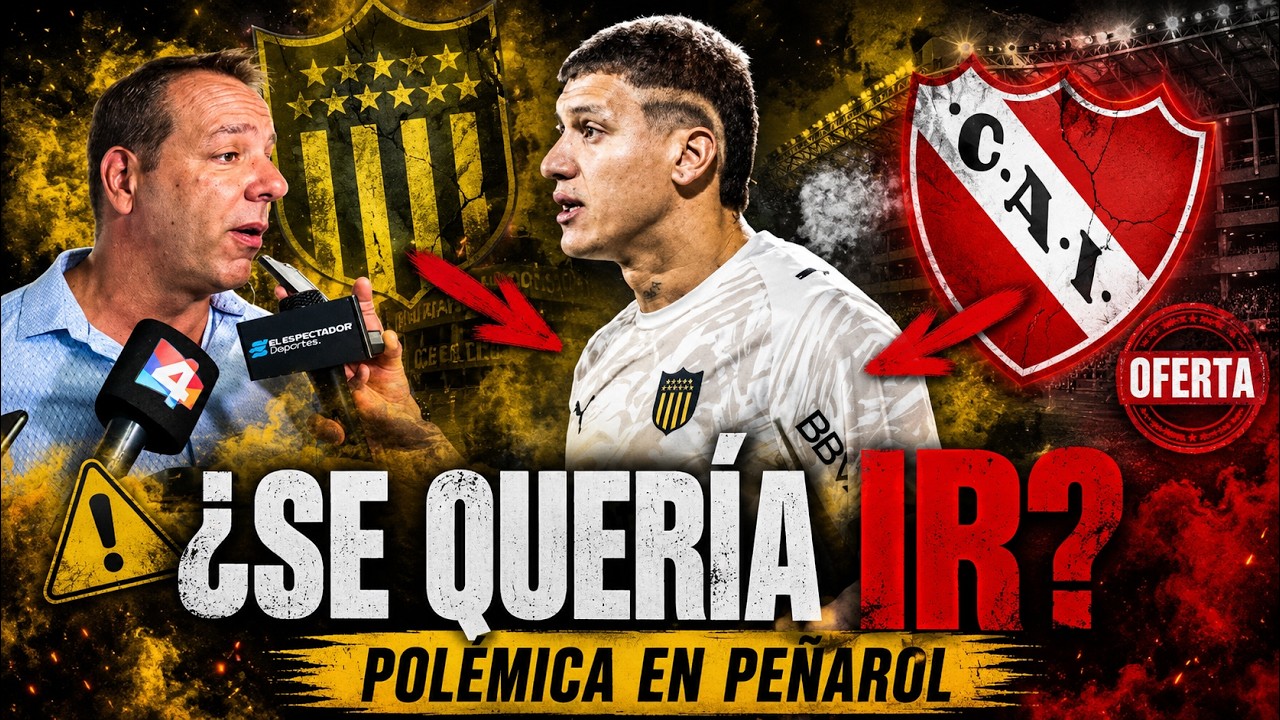 Aguerre y Peñarol: la verdad detrás del interés de Independiente
