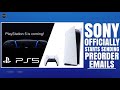 PLAYSTATION 5 ( PS5 ) - SONY OFFICIALLY STARTS SENDING PS5 PREORDER EMAILS FOR THOSE WHO WANT T...