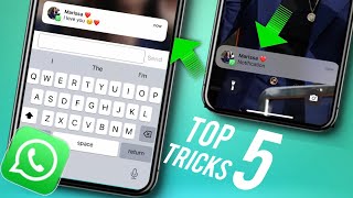 Top 5 WhatsApp Tricks iPhone 2022-23 🔥😍| Whatsapp New Tricks For iPhone |