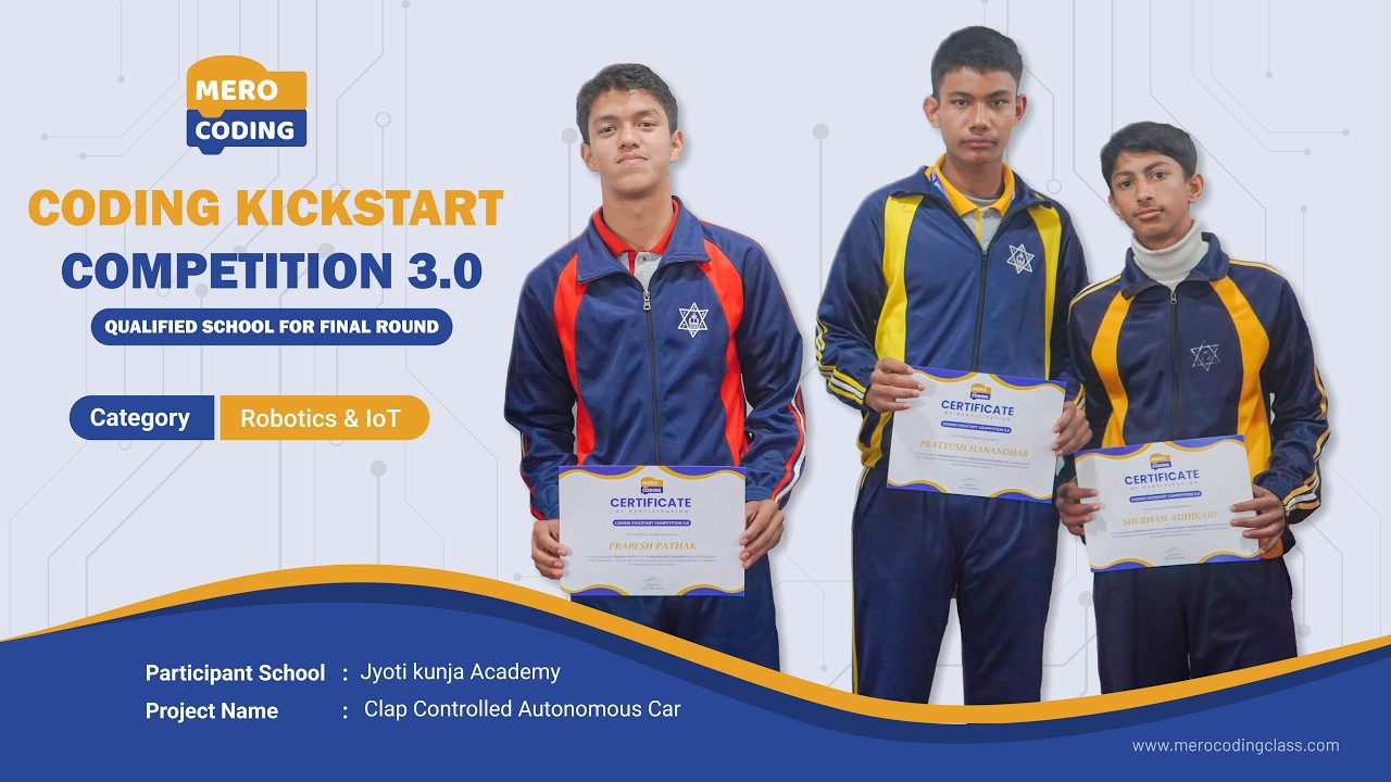Mero Coding Class | Coding Kickstart 3.0 | Jyoti Kunja Academy - YouTube