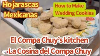 OJARASCAS - COMO HACER HOJARASCAS (Kendell’s Wedding Cookies HOW TO MAKE THEM!) La Mejor Receta