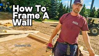 How To Frame A Wall.
