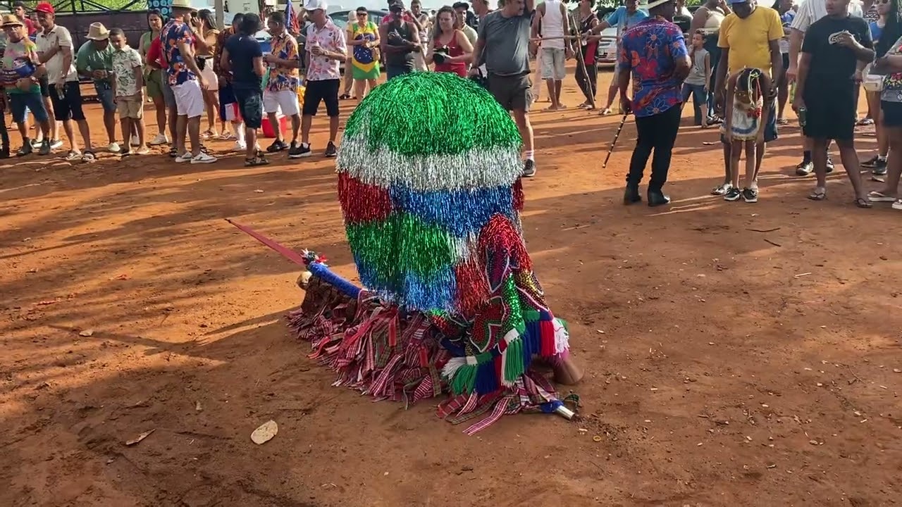 Chegada do caboclo Kauã carnaval 2026