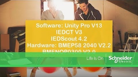 How to configure IEC61850 report service in Unity Pro & IEDCT