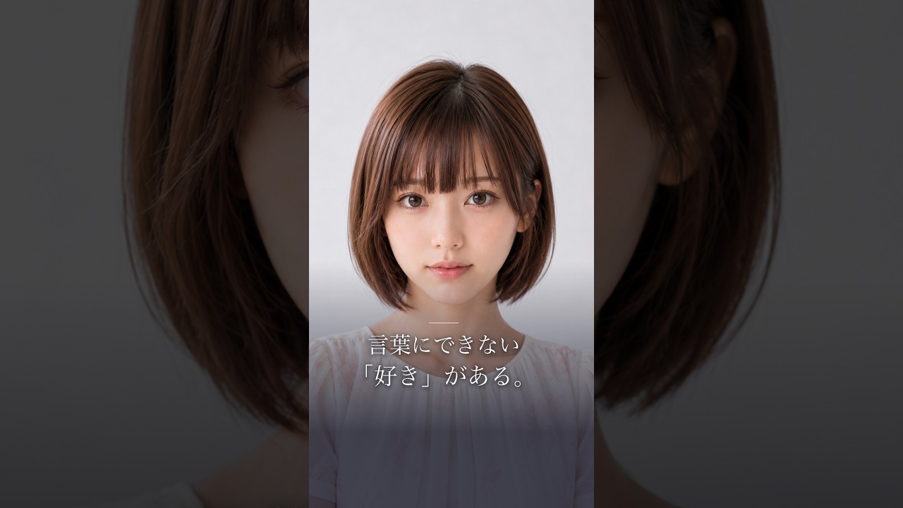 言葉にできない「好き」を、花に託した。🌸｜榎本魅愛「花言葉」 #shorts 公式Shortsサムネイル
