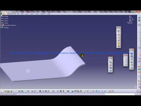 Catia V5 Tutorials|Create User Flange Basic|Sheetmetal workbench
