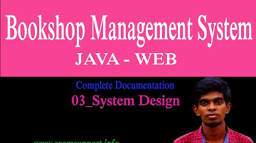 Book Shop Management System - (lesson 03 - java web)
