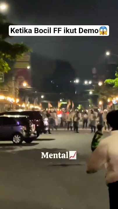ketika bocil ff ikut demo😱 #shorts
