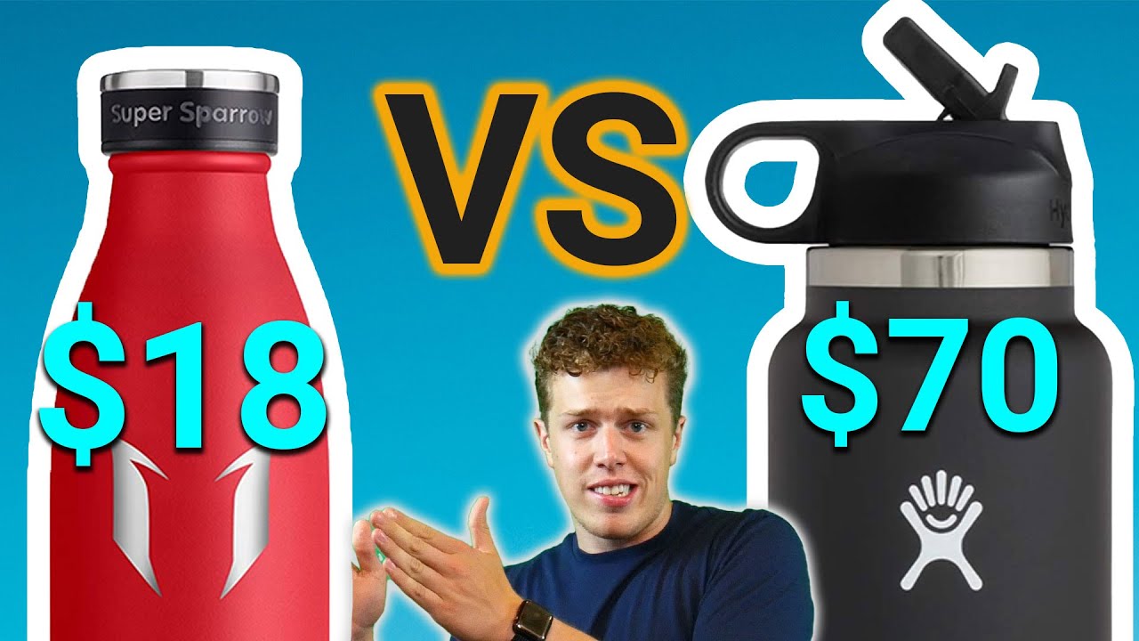 super sparrow stainless steel vacuum insulated water bottle