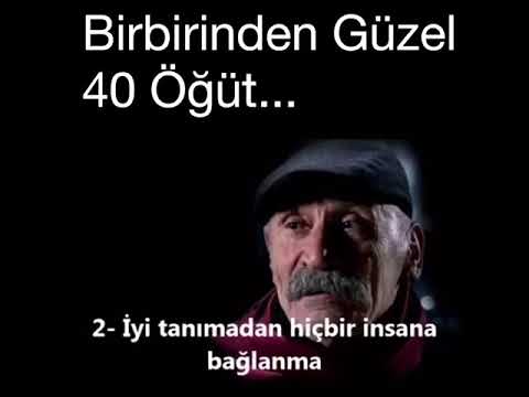 Ramiz dayıdan 40 öğüt