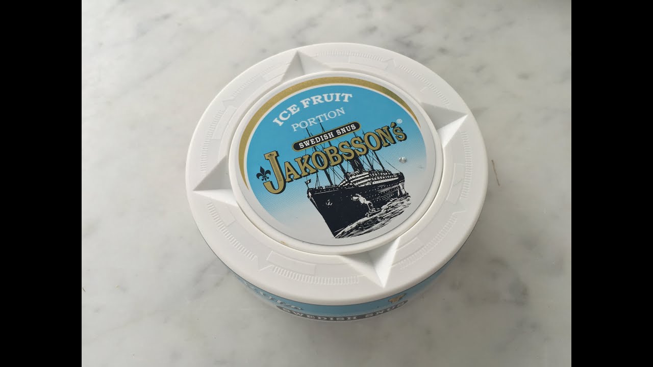 Jakobssons Ice Fruit Snus Review