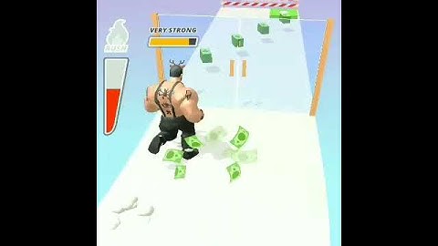 Muscle Rush Max All Levels Mobile Walkthrough iOS, Android Game Hulk Run GamePlay New Level