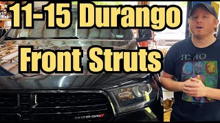 2011-2015 Dodge Durango R/T Front Strut Replacement