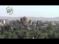 رصد غارات جوية على بلدة