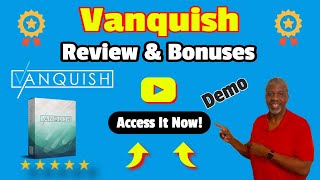 Vanquish Review ⭐  Vanquish Demo 👷🏽‍♀️BONUSES 🎁 Vanquish App by Jono Armstrong🔥