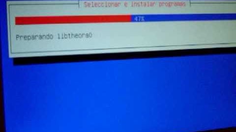 Stupid and useless Debian install video