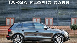 Audi Sq5 3.0 V6 Bitdi Quattro In Lava Grey With Full Black Nappa Leather