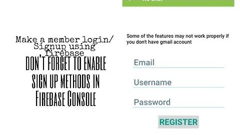 How to make a member sign up/login in Sketchware. Firebase. Part #2