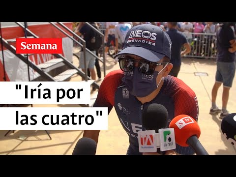 Richard Carapaz no renuncia a buscar otra victoria en esta Vuelta a España 2022
