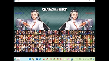 Chizuru Kagura from KOF In CVS POTS Style Adapted for Capcom Vs SNK Evolution Kore