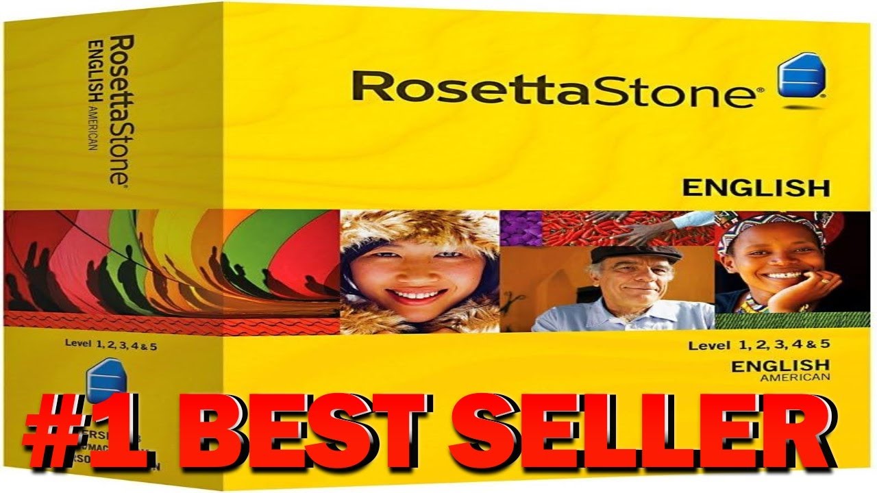 Rosetta Stone V3: Английский (США) Уровень 1, 5 предметов, с аудиосопроводом, СТАРЫЙ - B00282NFT6