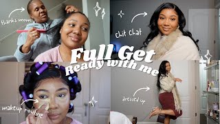 FULL GRWM: Ultimate Church Glam Look: Hair, Makeup, Outfit, Fragrance *overthinking chat*