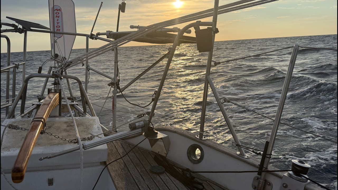 ⁣Live update from the ocean at sunset 🌅 🌊