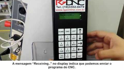 Receber programa no RGDNC PMZ COMANDO SIEMENS
