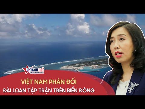 Video Việt Nam phản đối Đài Loan diễn tập bắn đạn thật ở đảo... - youtube