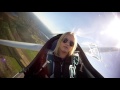 Emma Svensson flying Glider Aerobatics