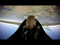 Emma Svensson flying Glider Aerobatics