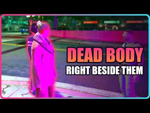 Lang (Buddha) stonewalls cops over gunshots as a body turns up beside him | GTA RP NoPixel V
