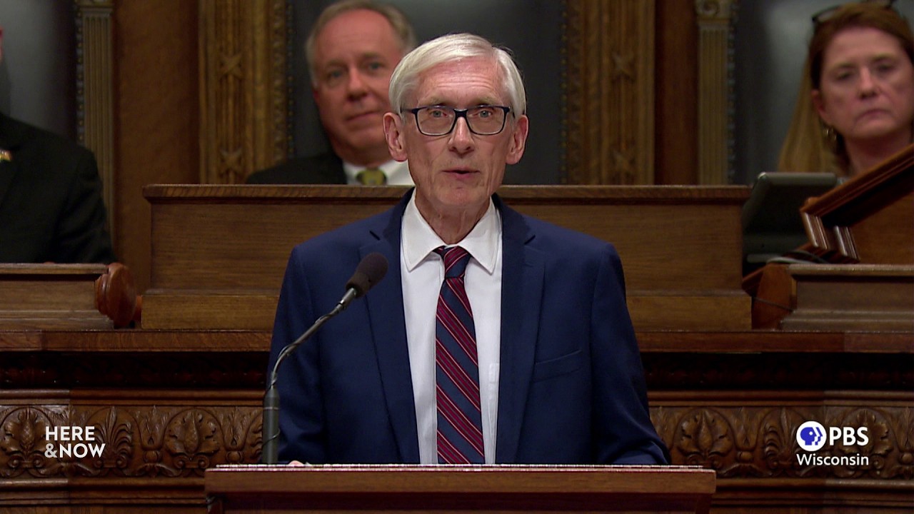 Evers, LeMahieu address schools, taxes at State of the State | Here & Now
