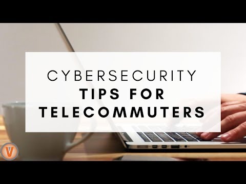 5 Cybersecurity Tips for Remote Workers | Virtual Vocations