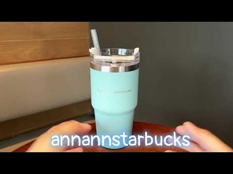 Starbucks 591ml/20oz Anniversary Ocean x Stanley Cup – Ann Ann Starbucks