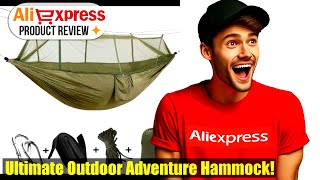 Ultimate Outdoor Relaxation: 2 Person Camping Hammock With Mosquito Net | Top Quality